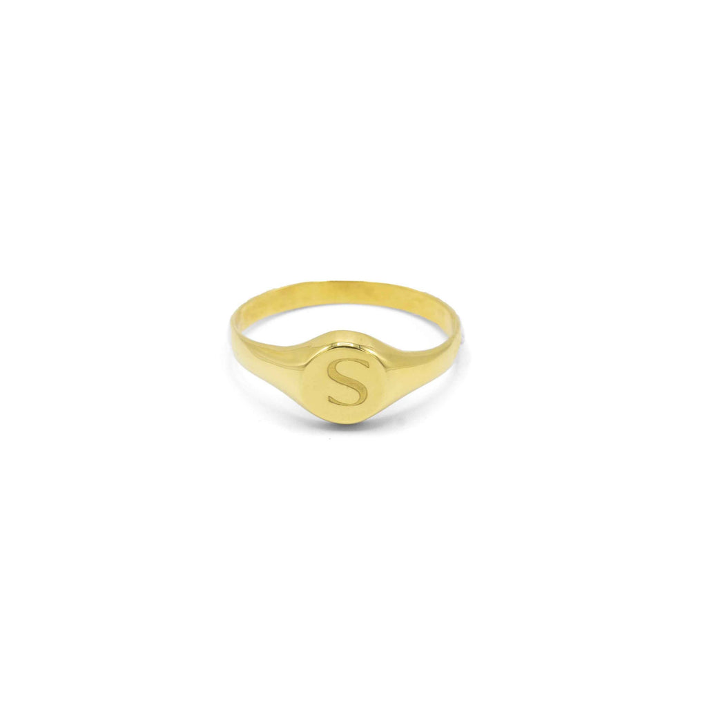 14kt Signet Ring an elegant design