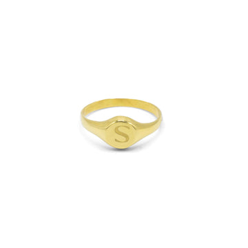 14kt Signet Ring an elegant design 