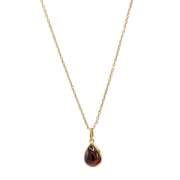 Style a beautiful garnet stone 